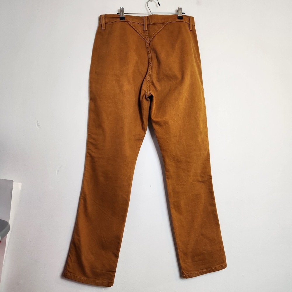 Cruel Denim Quinn Jeans Womens Sz 32 13R Gold High Rise Tapered Western Stretch - Picture 2 of 10